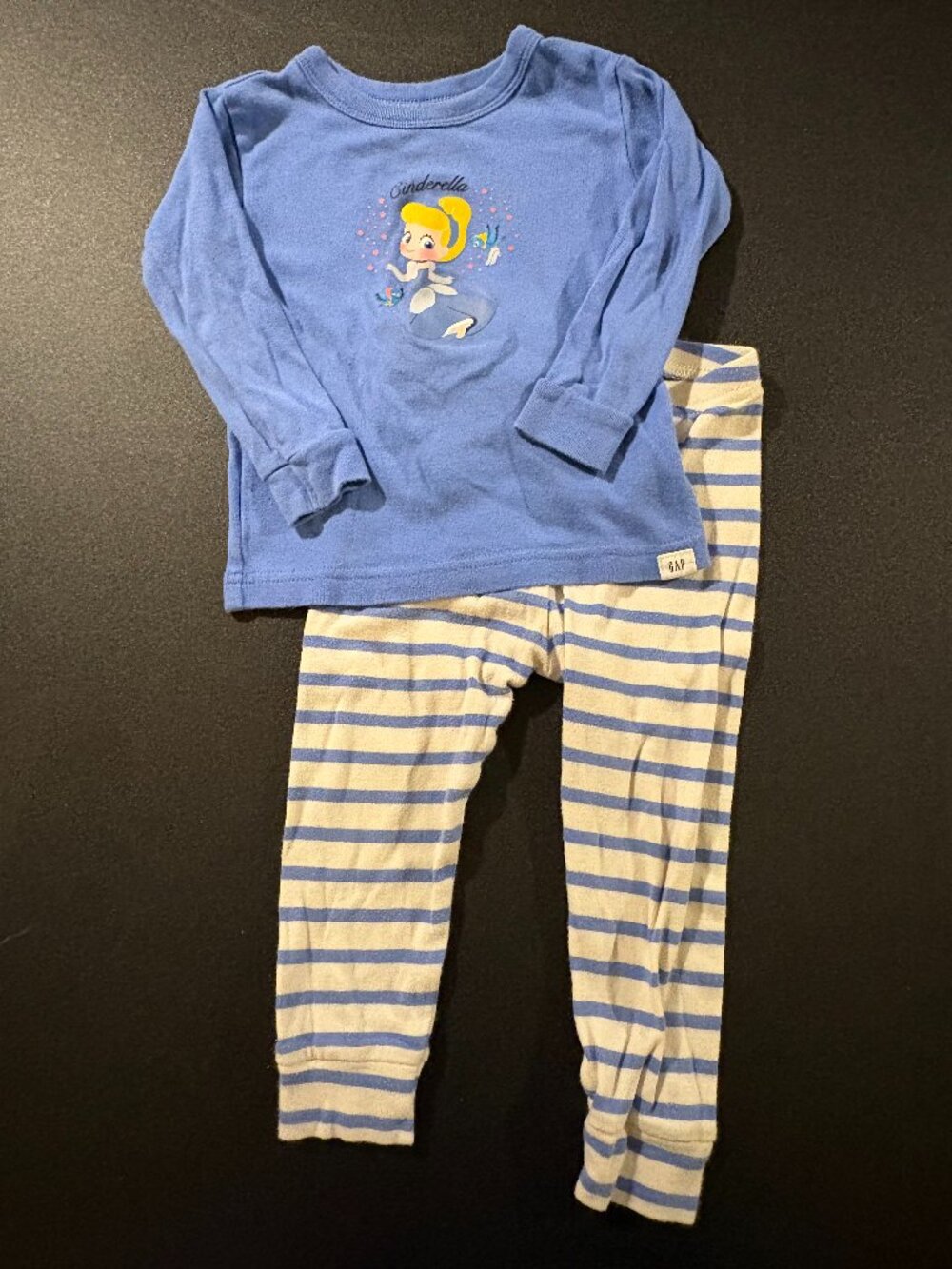 baby Gap Disney Cinderella PJ set